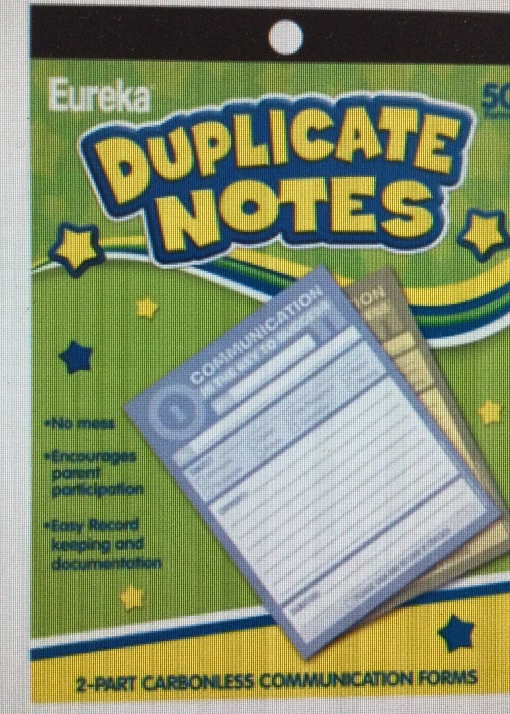 Key to Success Duplicate Notes