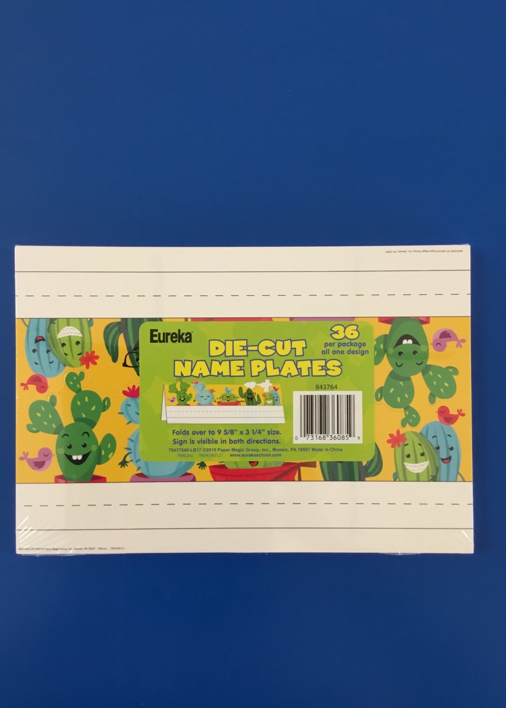 A Sharp Bunch Die-Cut Tented Nameplates 36pk