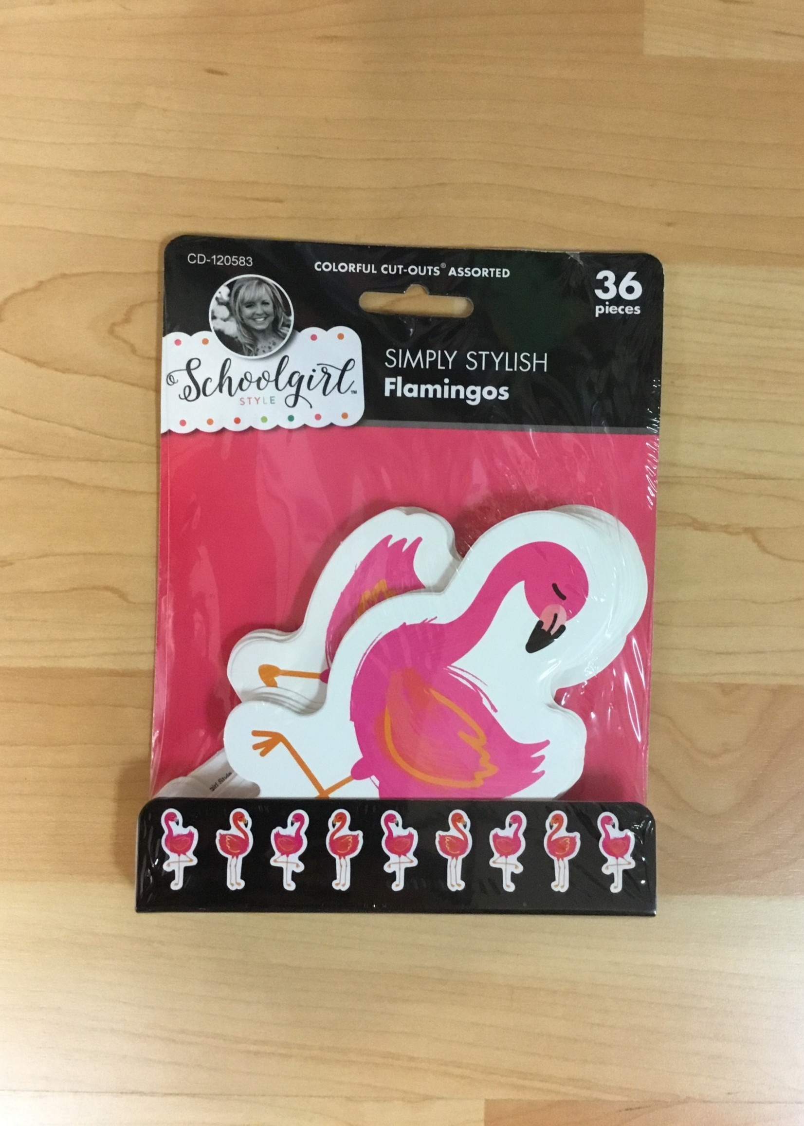 Schoolgirl Style Simply Stylish Flamingos Cutouts