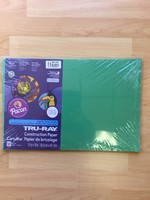 Holiday Green 12" x 18" Tru-Ray Construction Paper