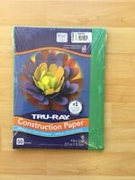 Holiday Green 9" x 12" Tru-Ray Construction Paper