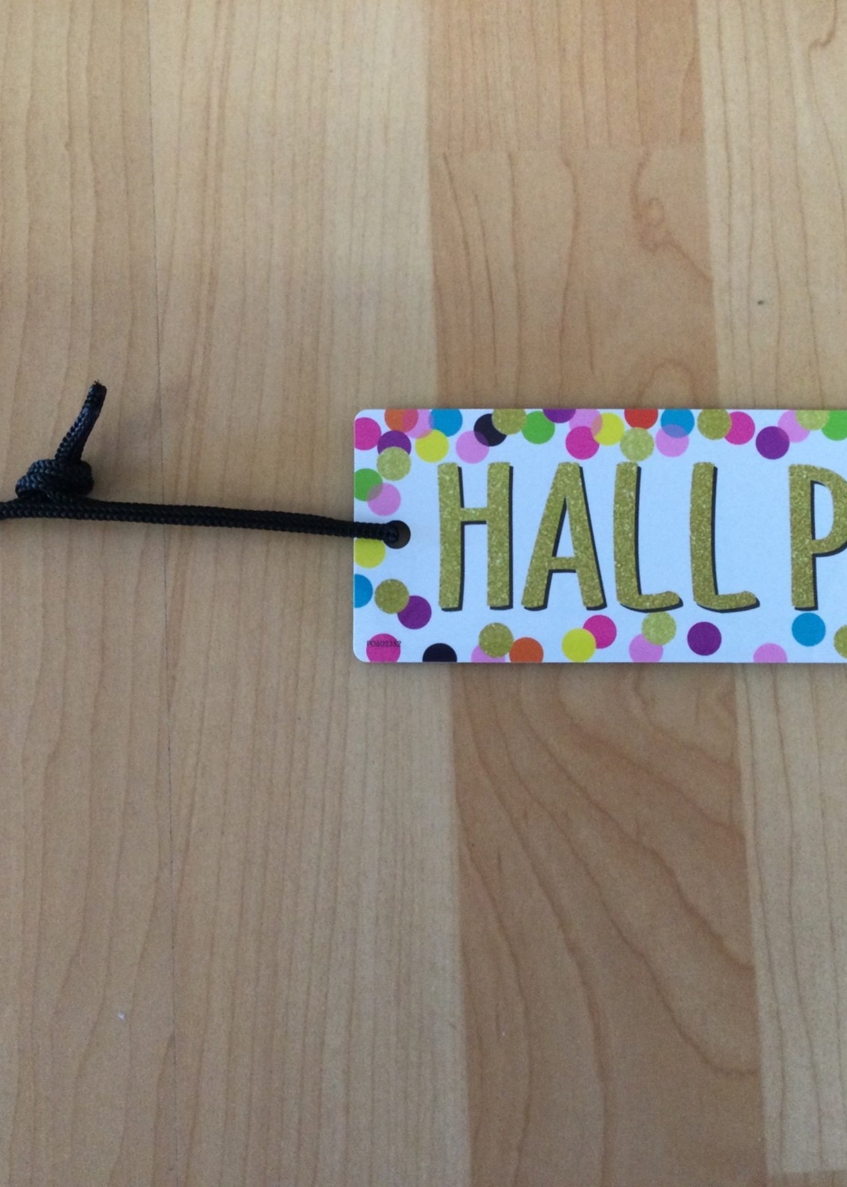 Confetti Hall Pass