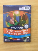 Assorted 9" x 12" Tru-Ray Construction Paper 50 sheets
