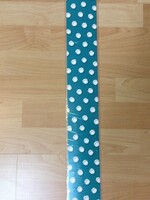 Doodle Dots on Teal Border 35'
