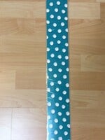 Doodle Dots on Teal Border