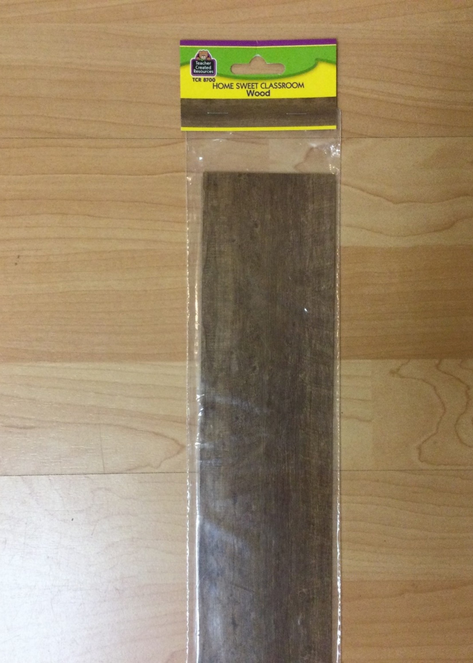 Home Sweet Classroom Dark Wood Border 35'