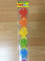 Colorful Fish Die Cut Border