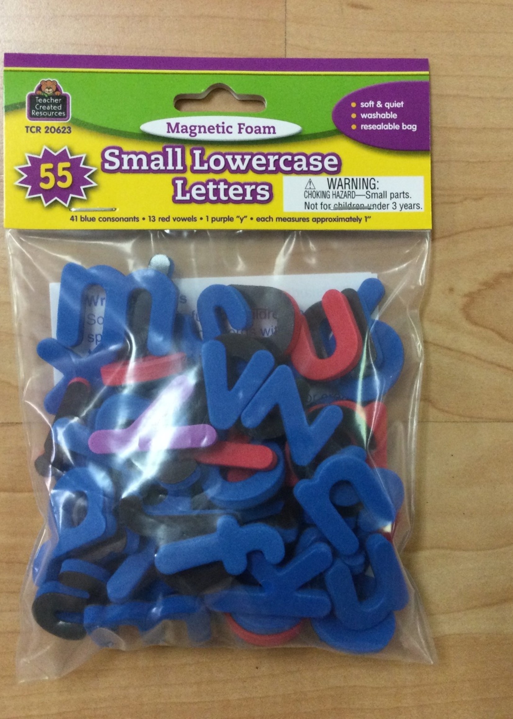 Small Magnetic Foam Lowercase Letters 55pc