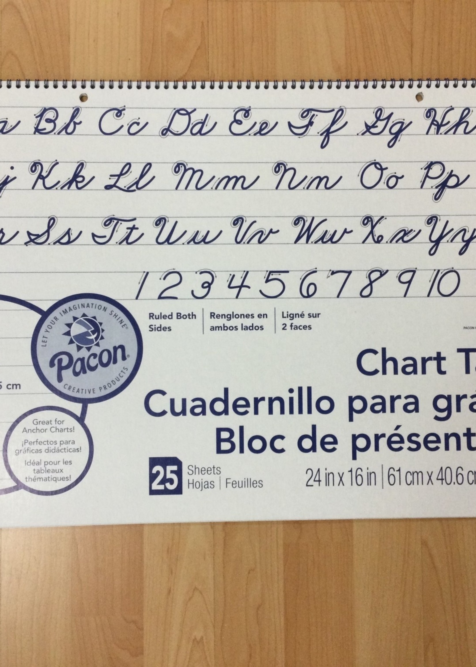 24"x16" Chart Tablet 25 Sheets