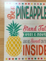 Be a Pineapple Chart