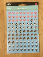 Farm Friends Spot Stickers 880pc