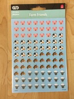 Farm Friends Spot Stickers