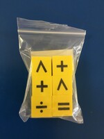 6 Foam Operations Dice