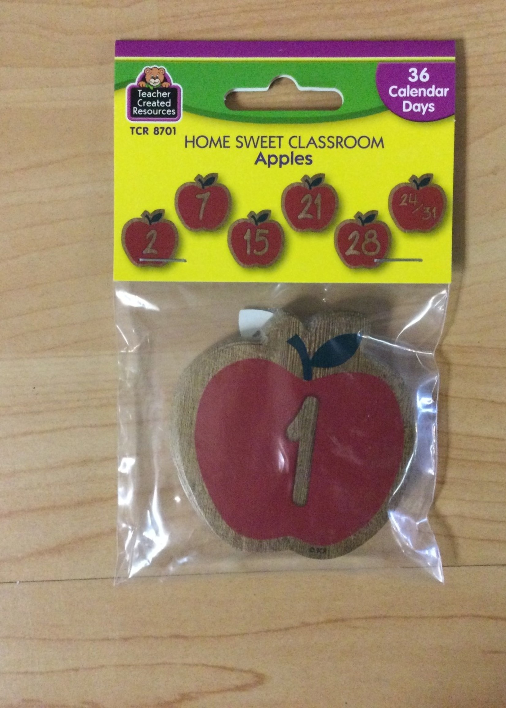 Home Sweet Classroom Apples Calendar Days