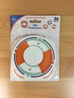 Life Preservers Cutouts 36pc