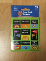 Celebrate Learning Prize Pack Stickers 24 sheets
