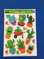 A Sharp Bunch Window Clings 14pc