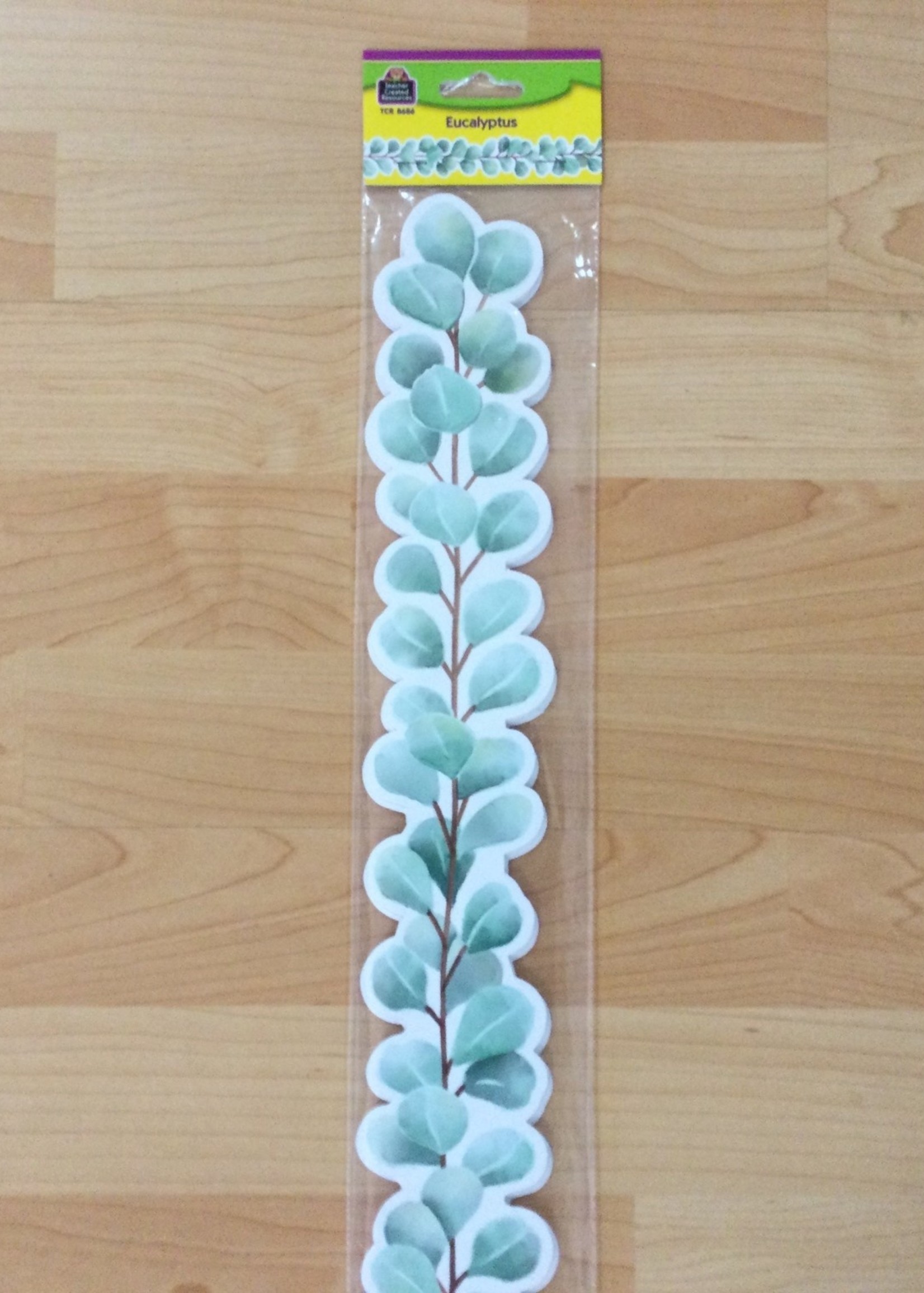 Die Cut Eucalyptus Border