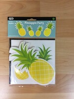 Pineapple Party Cutouts 48pc