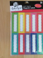 Schoolgirl Style Just Teach Magnetic Labels 20pc