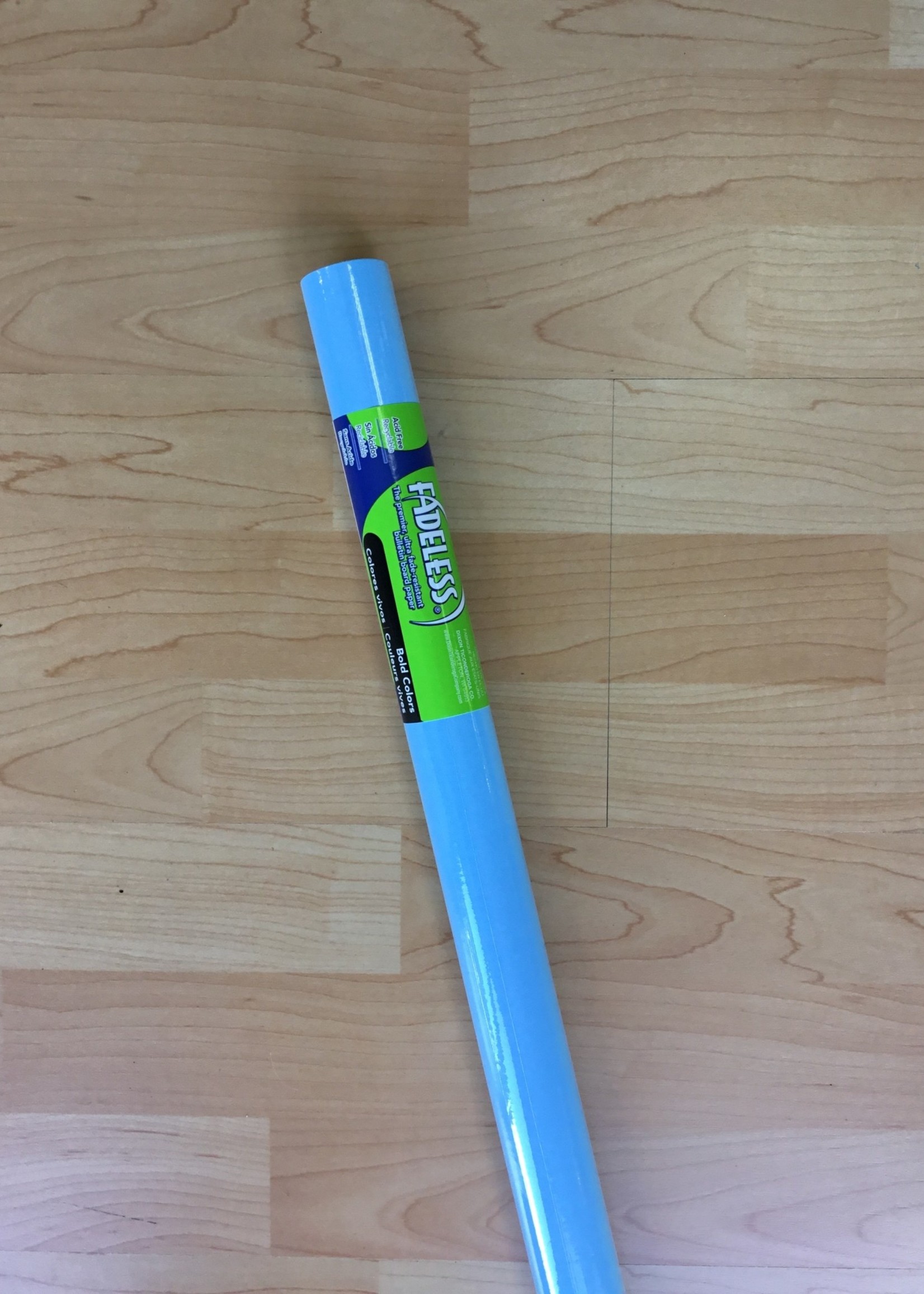 Azure Fadeless Bulletin Board Paper 4' x 12'