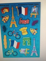 En Francais Perfume Stickers 4 sheets