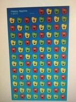 Happy Apple Mini Stickers 8 sheets