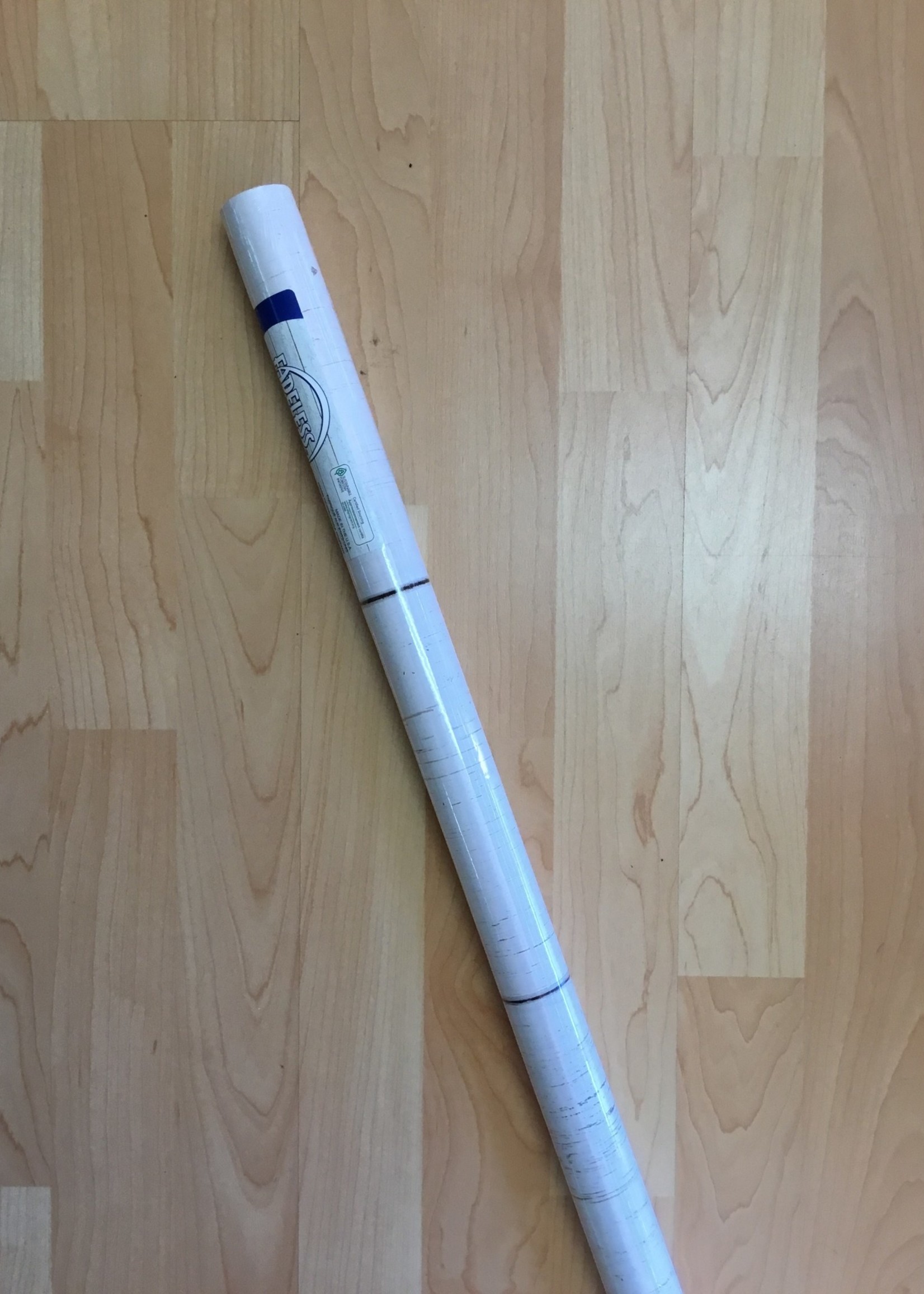 White Shiplap Fadeless Bulletin Board Paper 4' x 12'