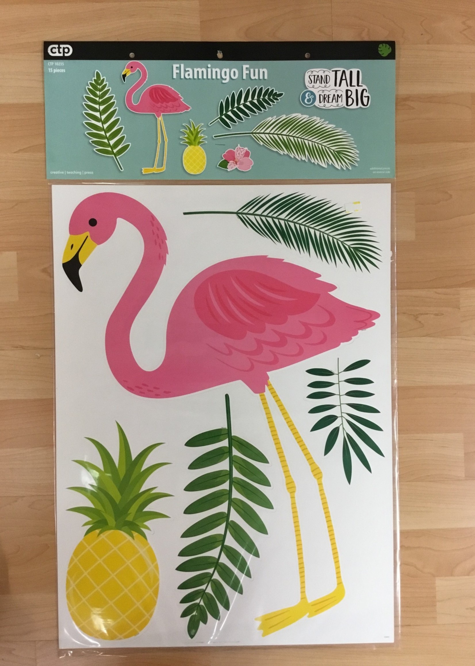 Flamingo Fun Bulletin Board