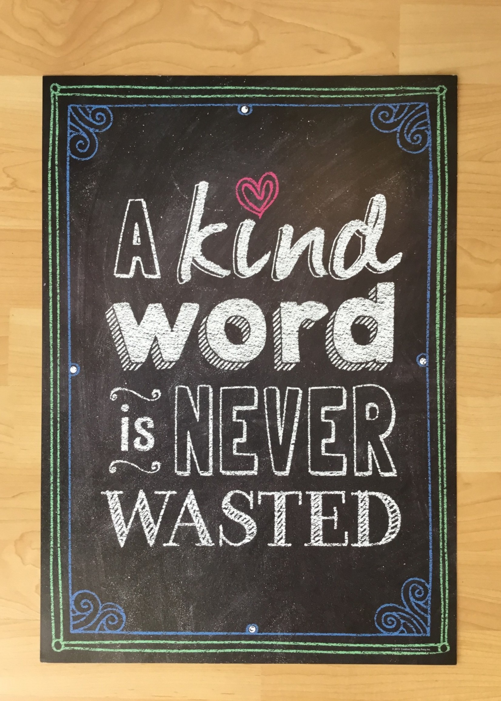 A Kind Word is Never Wasted Poster