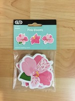 Pink Blooms Mini Cutouts 36pc