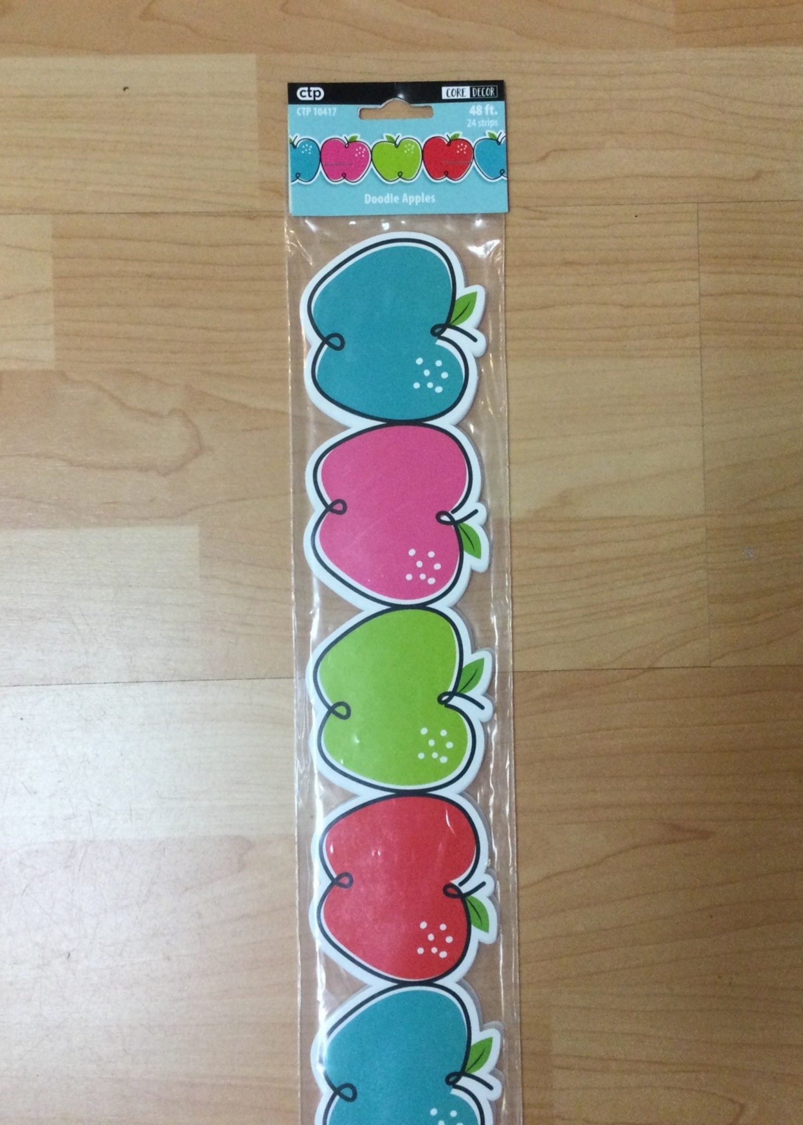 Doodle Apples Border