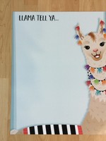 Llama Tell Ya Blank Chart