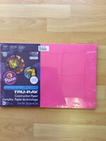 Dark Pink 12" x 18" Tru-Ray Construction Paper