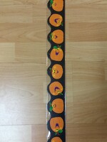 Pumpkins Scalloped Border 39'