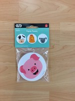Farm Faces Mini Cutouts 36pc