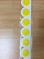 Suns Scalloped Border 35'