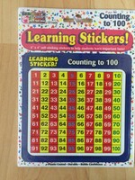 Learning Stickers-Counting to 100