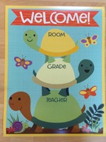 Nature Explorers Welcome Chart