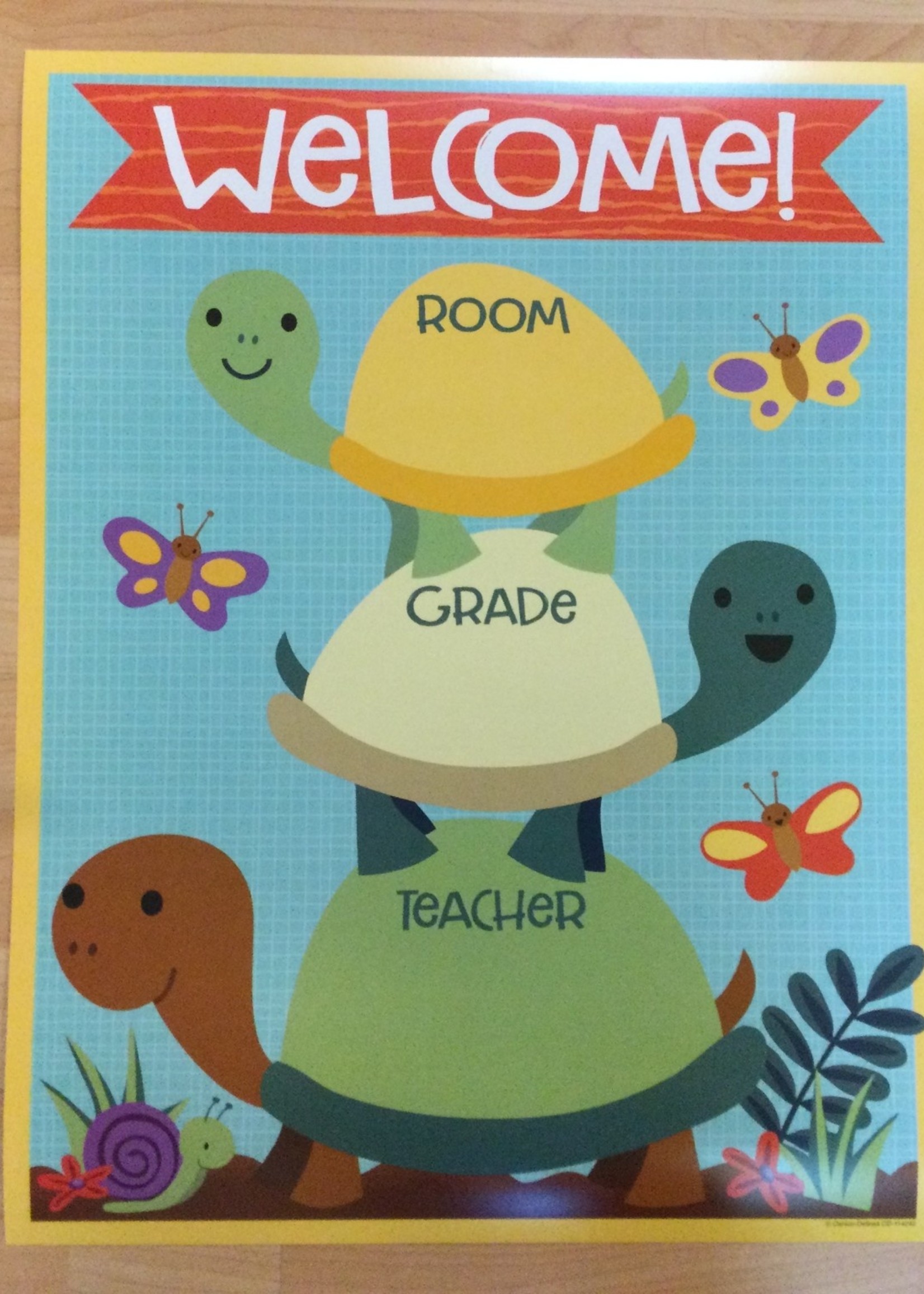 Nature Explorers Welcome Chart