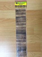 Dark Wood Straight Border 35'