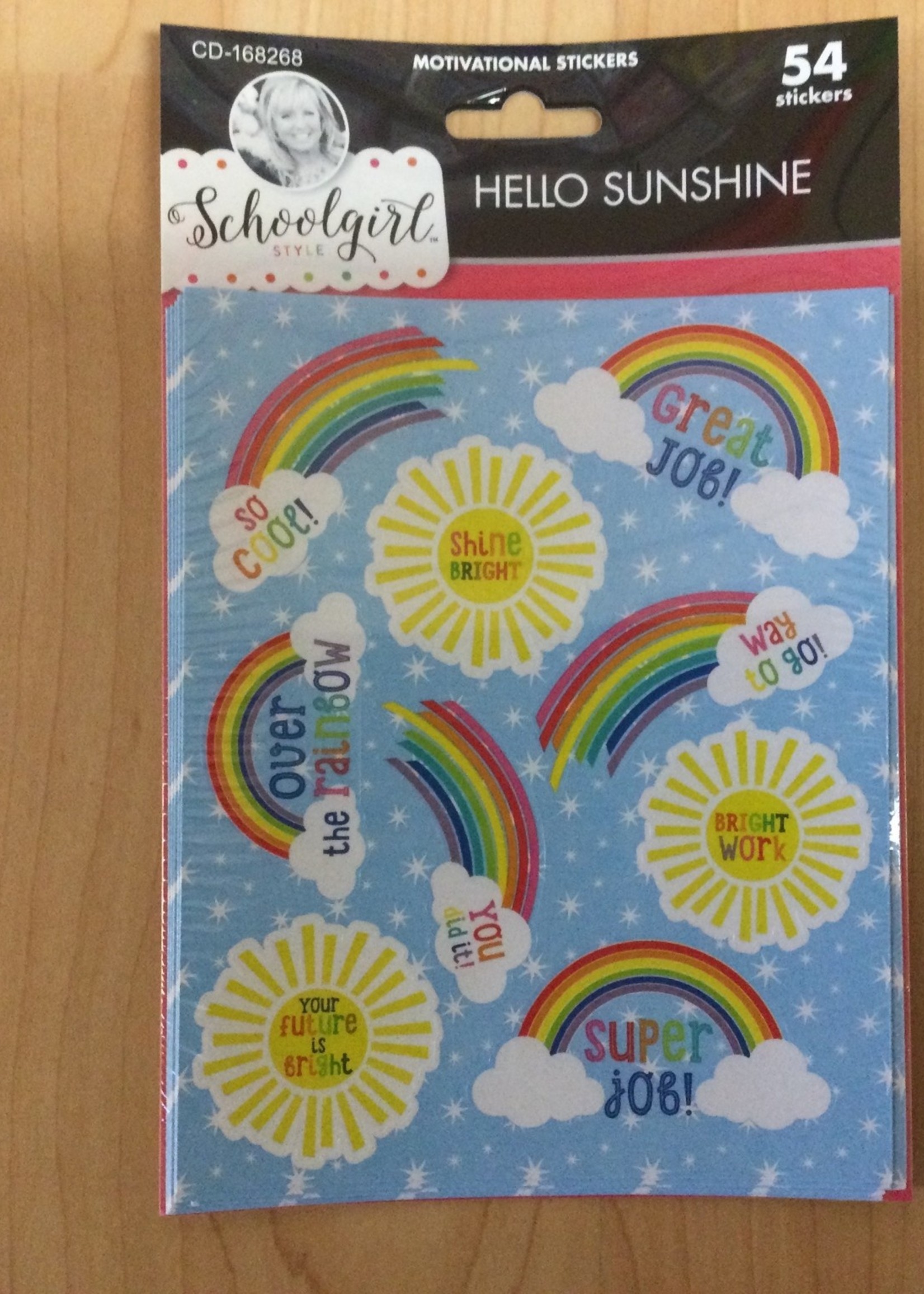 Schoolgirl Style Hello Sunshine Stickers