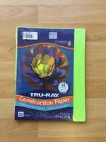 Brilliant Lime 9" x 12" Tru-Ray Construction Paper 50 sheets