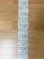 White Wood Straight Border 35'