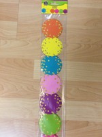 Confetti Circles Die Cut Border