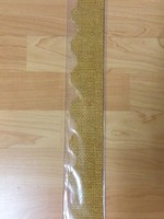 Burlap Scalloped Border 35'