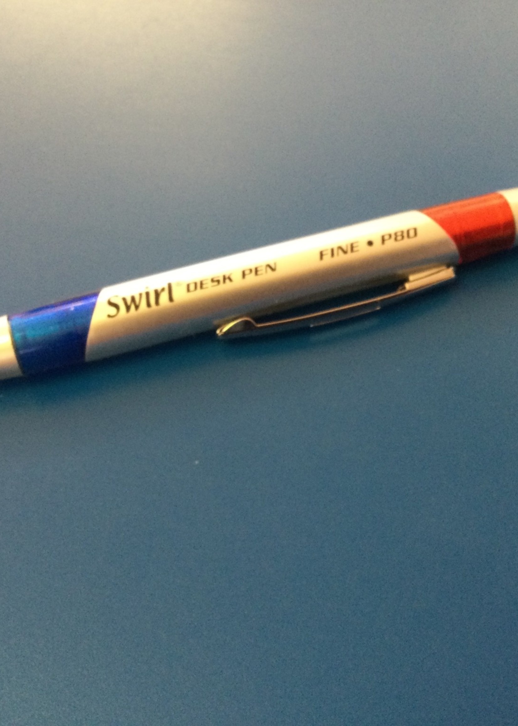 Swirl Blue/Red Ball Point Pen