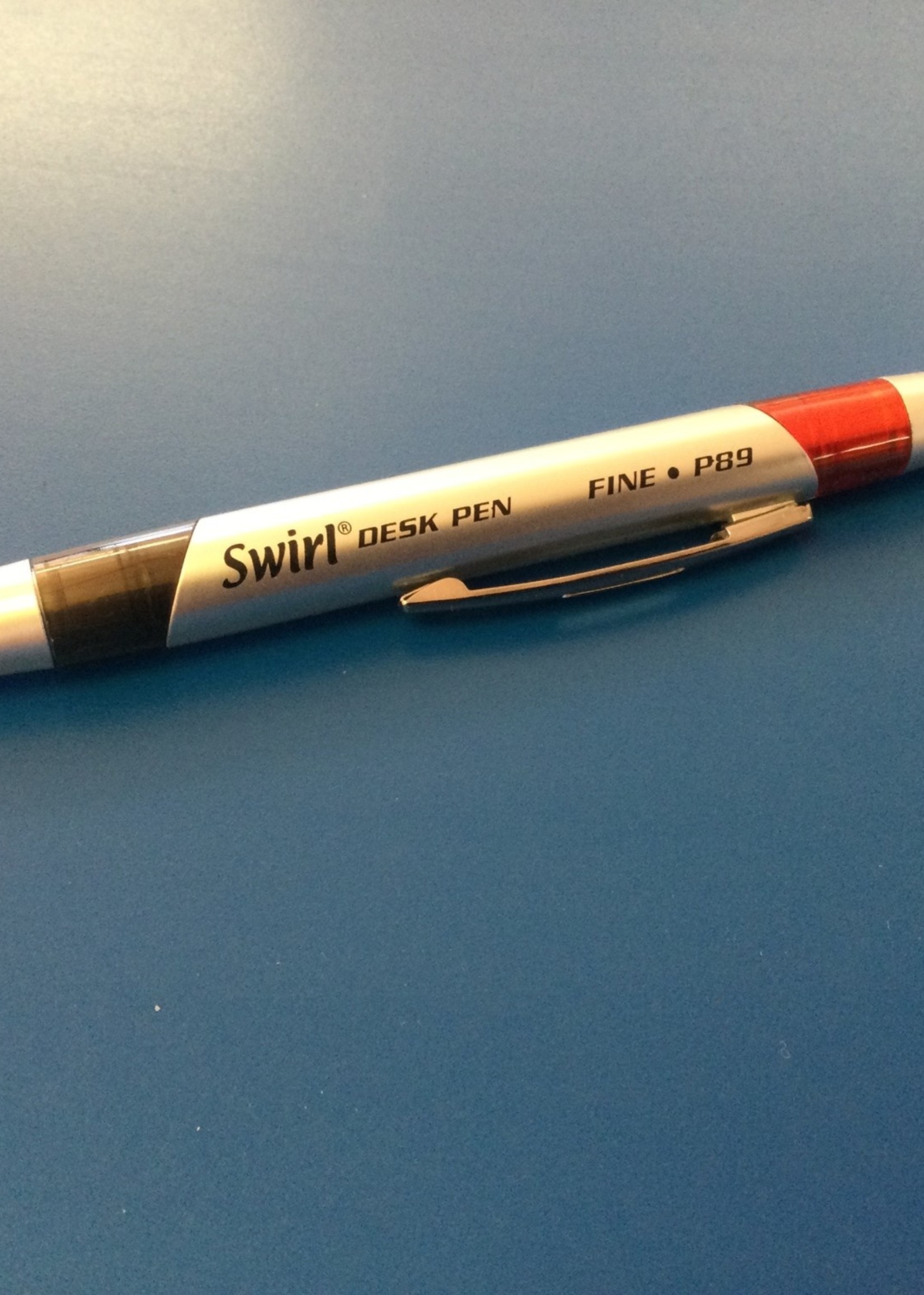 Swirl Red/Black Ball Point Pen