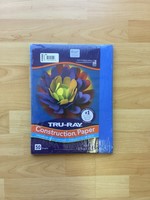 Blue 9" x 12" Tru-Ray Construction Paper