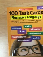 100 Task Cards Figurative Language